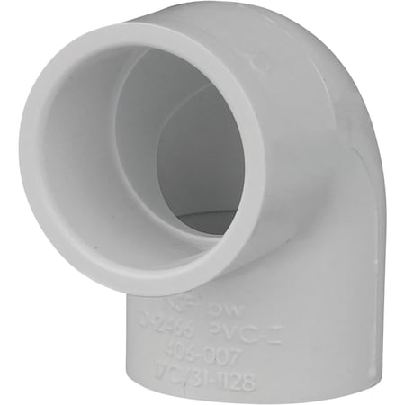 Charlotte Pipe And Foundry 3/4 In. Slip x Slip Schedule 40 90 Deg. PVC Elbow 1/4 Bend PVC 02300  0800HA